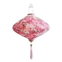 Вьетнамский фонарик 12" Лук розовый 806